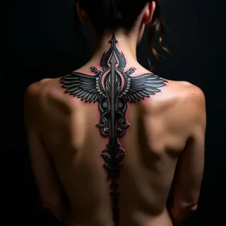Intricate Biomechanical Calf Tattoo Ideas (Blue & Black)