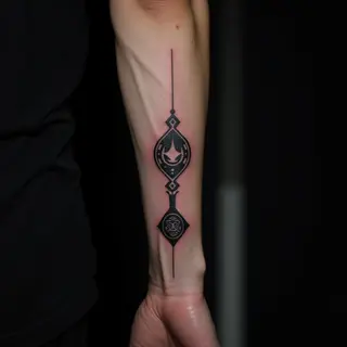 Geometric Forearm Tattoos for Men: Meaningful Micro-Realism Designs