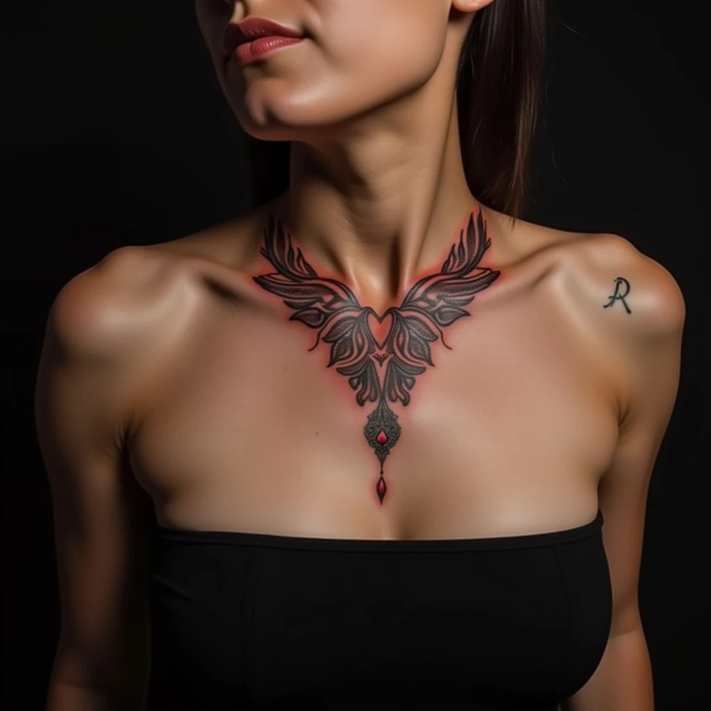 Small Irish Tattoos for Women: Collarbone Inspiration