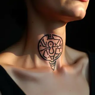 Sacred Geometric Neck Tattoos: Meaning & Minimalist Designs
