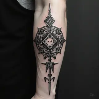 Decoding Geometric Shapes in Viking Tattoos: Meaning & Symbolism