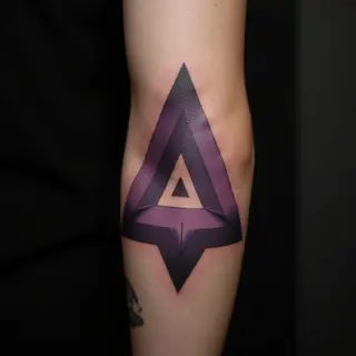 Geometric Father & Son Sleeve Tattoos for Men