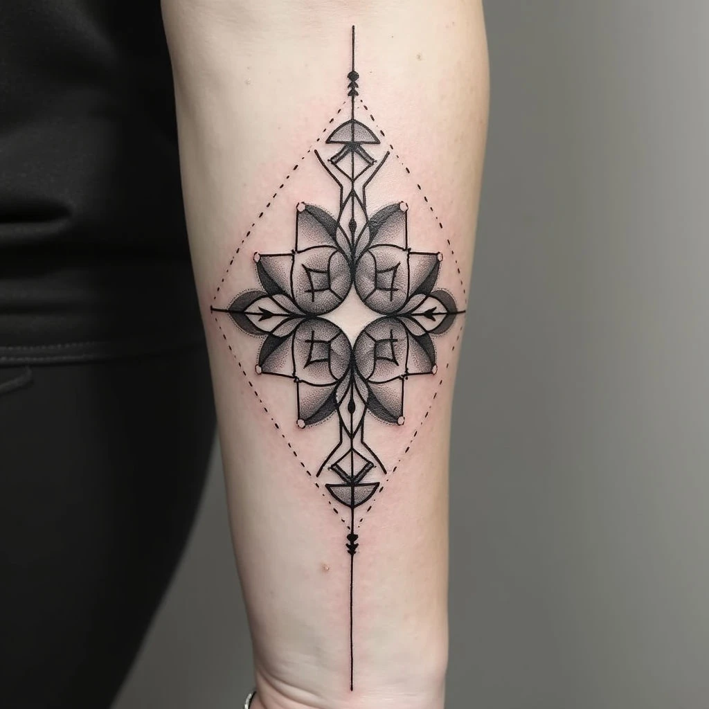 Geometric Tattoo Designs for Women: Inspiration & Placement Ideas