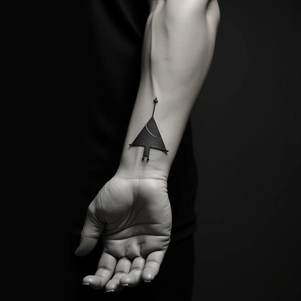 Minimalist Geometric Wrist Tattoos: Cool & Subtle Designs