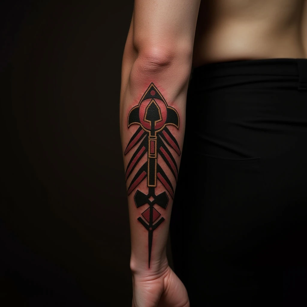 Dynamic New School Forearm Sleeve Ideas