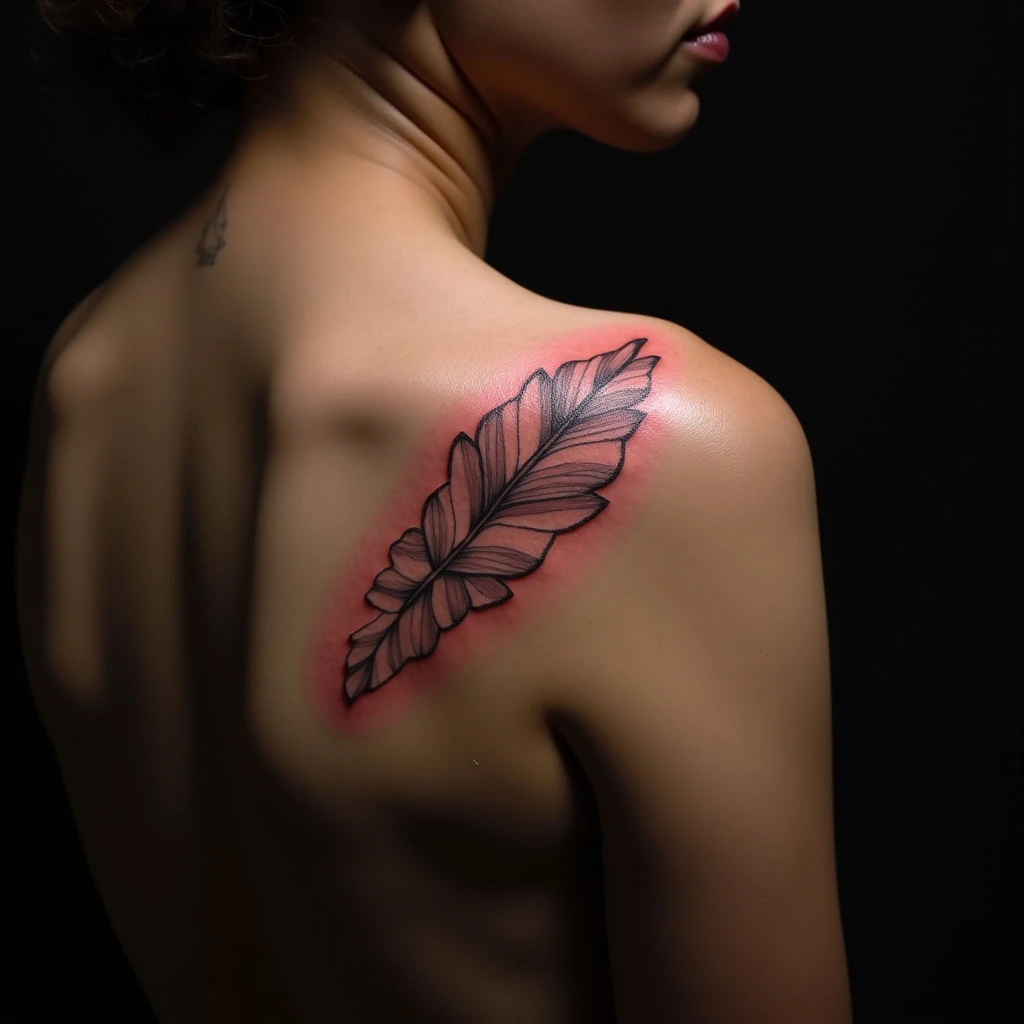 Small Outline Geometric Tattoos for Shoulder – Minimalist Designs
