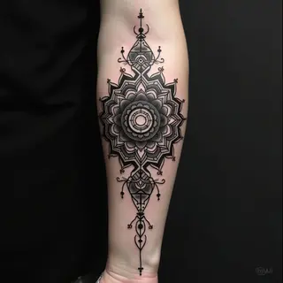 Geometric Tattoo: Unraveling the Meaning of Life's Patterns