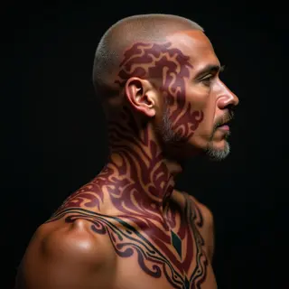 Do Geometric Tattoos Age Well? A Tribal Head Design Guide