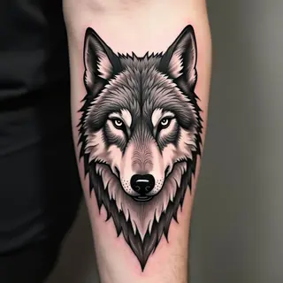 Geometric Wolf Tattoo: A Modern Guide for Guys