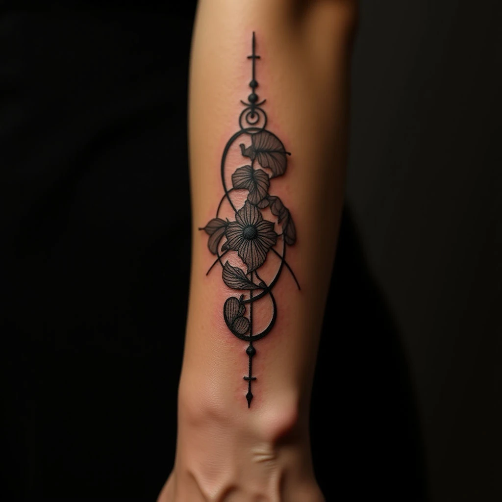 Unique Geometric Wrist Tattoos for Women: Strength & Meaning