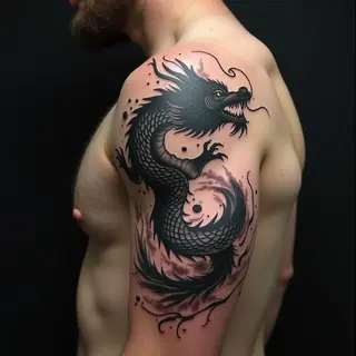 The Dragon's Ascent: Tattoos Inspired by Chinese Tradition