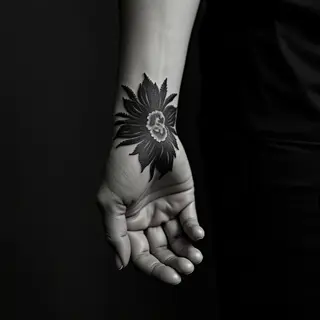 Gothic Wrist Cover-Up Tattoos for Women
