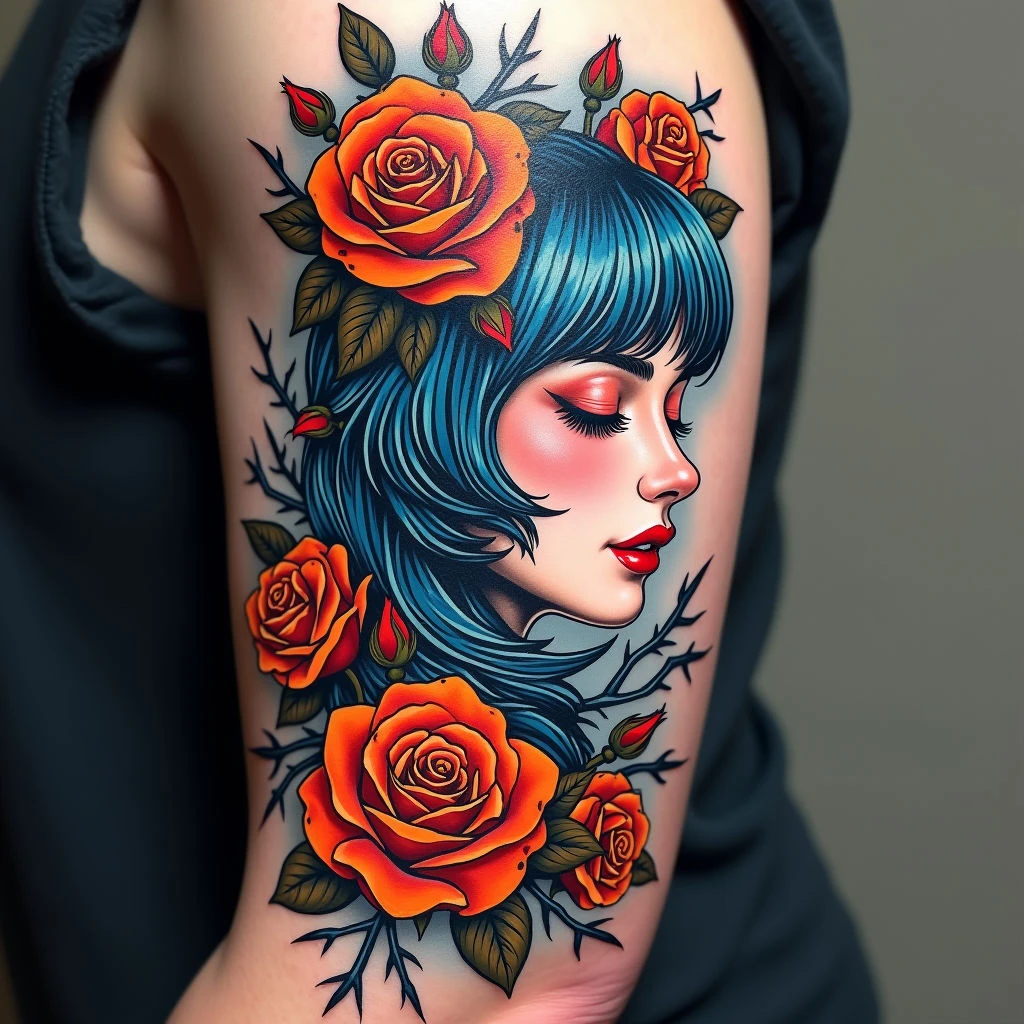 Killer Half Sleeve Tattoo Ideas: Neo-Traditional & Beyond!