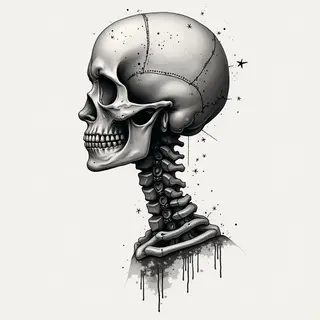 Half Woman, Half Skull Tattoo: Decoding the Meaning & Symbolism