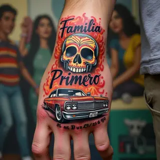 Hand Tattoo Ideas with Meaning for Guys