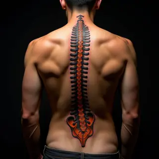 Spine Tattoos for Curvier Bodies: Biomechanical Designs & Safety First!