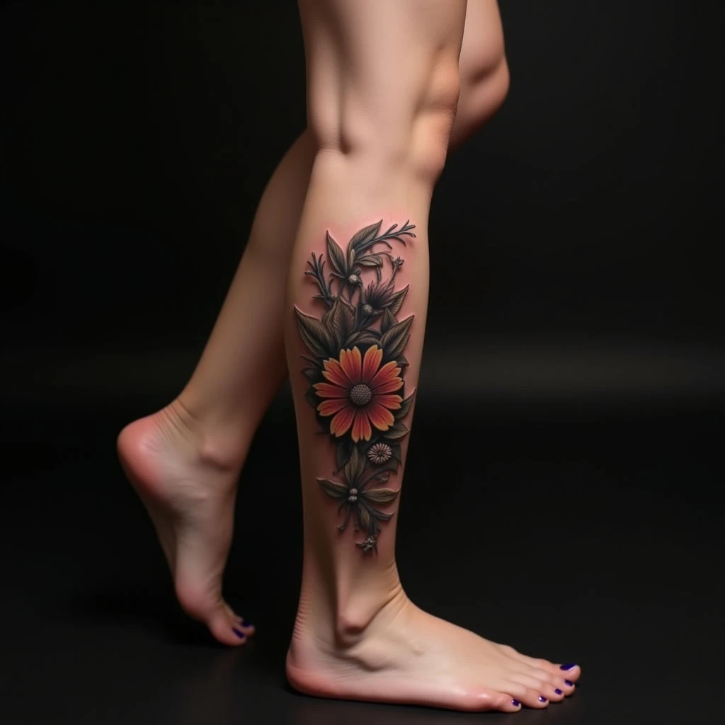Leg Tattoos for Girls: A Guide to Safety & New School Style