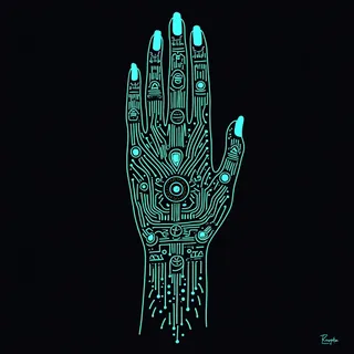 Step-by-Step Guide: Mastering Henna Designs – A Cyberpunk Twist