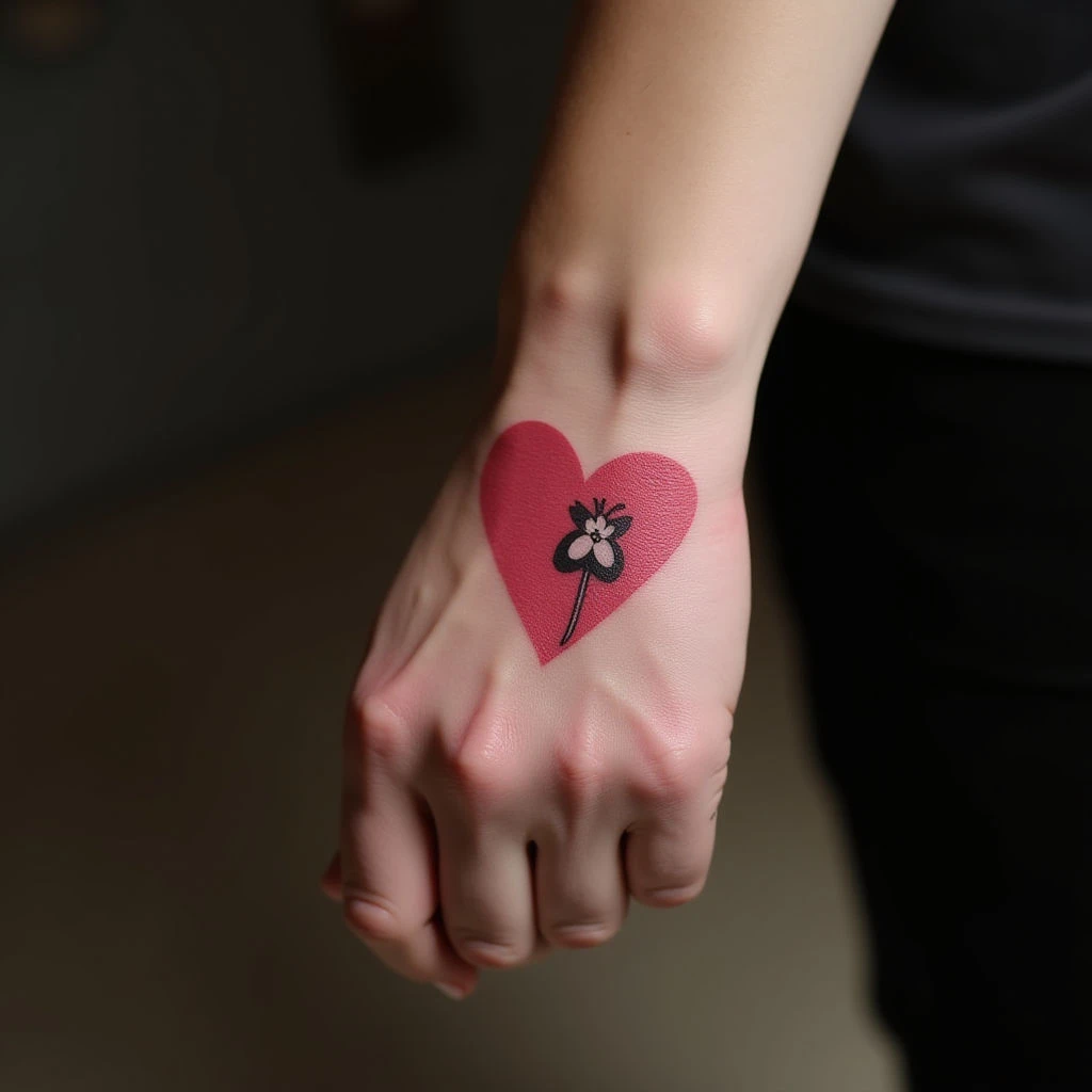 Sweet & Illustrative Baby Girl Tattoos for Mom - Wrist Designs