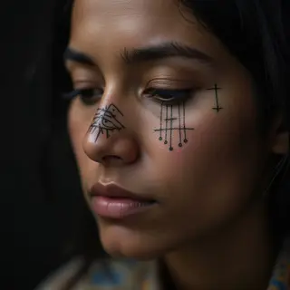 Unveiling the Meaning of Indigenous Chin Line Tattoos