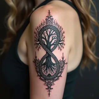 The Meaning of Infinity Tattoo on Women: A Norse Perspective