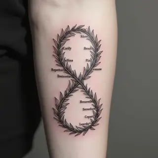 Infinity Tattoo With Names: Meaning, Designs & Inspiration