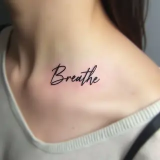 Inspirational Quote Tattoos for Women: Minimalist Expressions of Strength