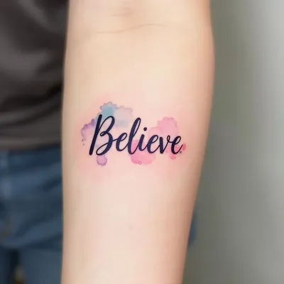 Inspirational Word Tattoos for Women: Meaning & Design Ideas