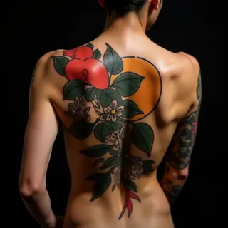 Abstract Japanese Irezumi Back Tattoos: Meaning & Design