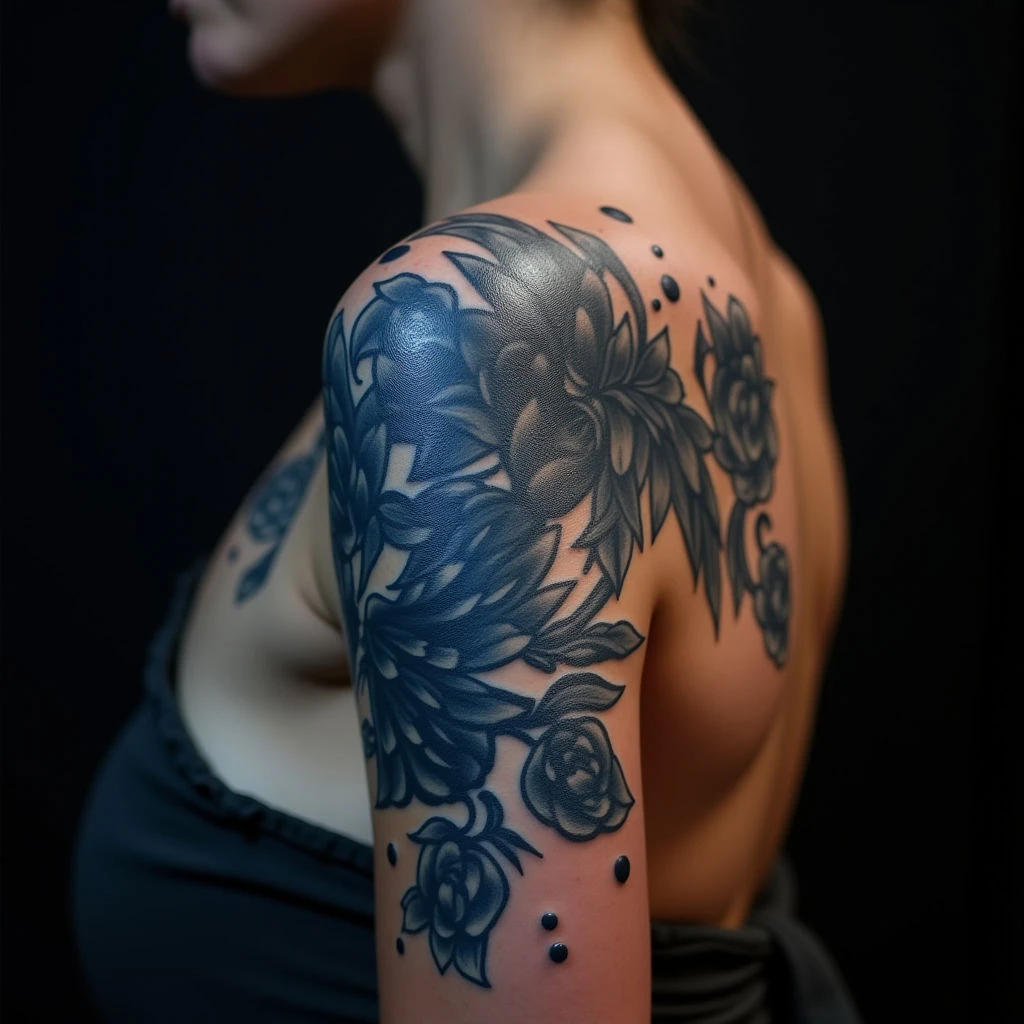 Spiritual Irezumi Dotwork Tattoos for Women