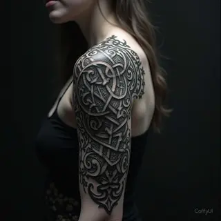 Unveiling the Secrets: Irish Tribal Tattoo Meanings & Designs