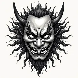 Japanese Hannya Mask Tattoo Designs: Meaning, Placement & Inspiration