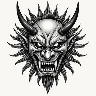 Unveiling the Meaning of Japanese Mask Tattoos: A Therapeutic Exploration