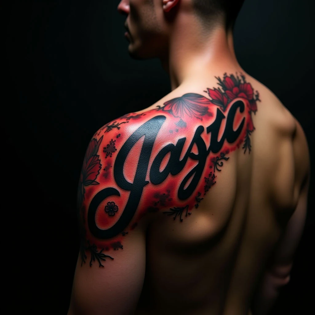 Japanese Name Tattoo Ideas for Men