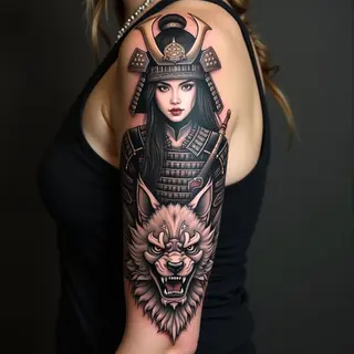 Japanese Samurai Tattoo: A Study in Strength and Tradition