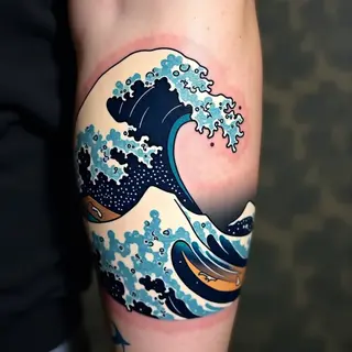 Japanese Wave Tattoo: Meaning, Symbolism & Design Inspiration