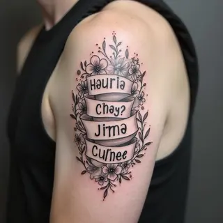Kids Names Tattoo Ideas for Guys: A Guide to Meaningful Ink