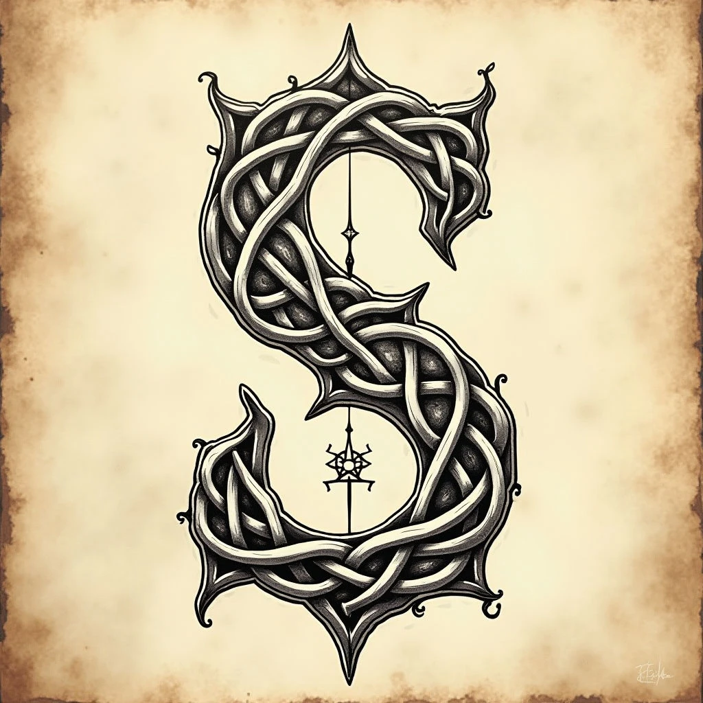 Letter S Tattoo Designs for Men: Meaning, Styles & Inspiration