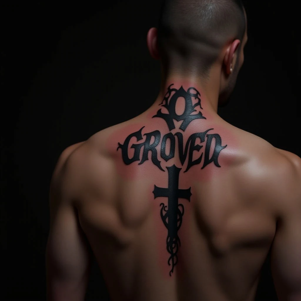 Bible Verse Sleeve Tattoo Ideas: Biomechanical Neck Designs