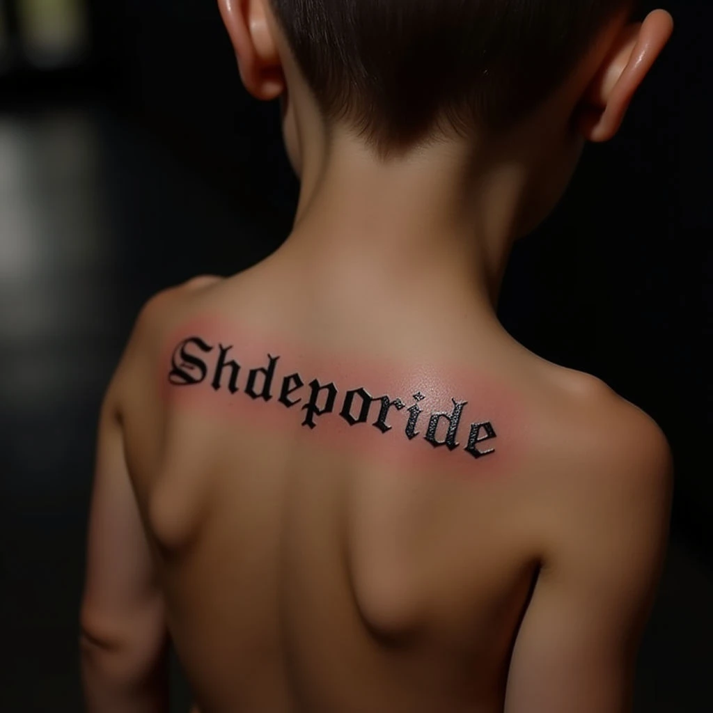 Touching Tattoos of Your Child's Name – Meaningful Designs