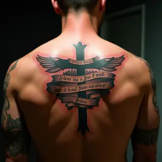 Christian Words for Tattoos: Meaningful Lettering Designs