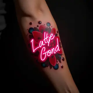 Cute Words for Tattoos: Trash Polka Inspiration