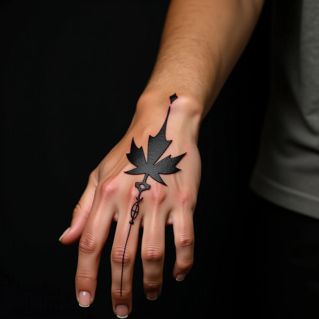 Inspirational Word Tattoos for Men: Powerful Hand Designs