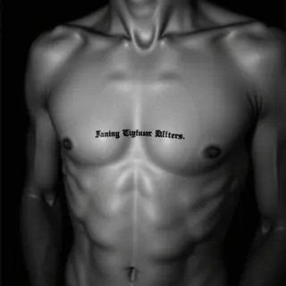 Song Lyrics Tattoo Ideas for Your Ribcage