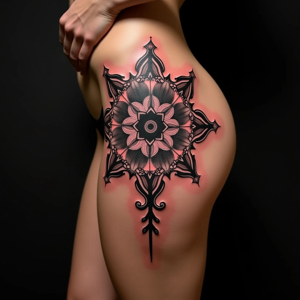 Motivational Mandala Tattoo Quotes for Women