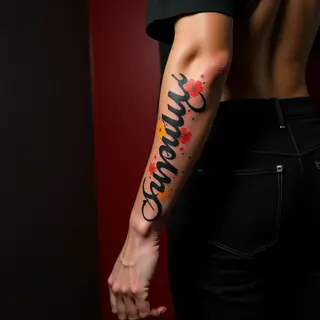 Men's Name Tattoos on Forearms: Ideas & Inspiration