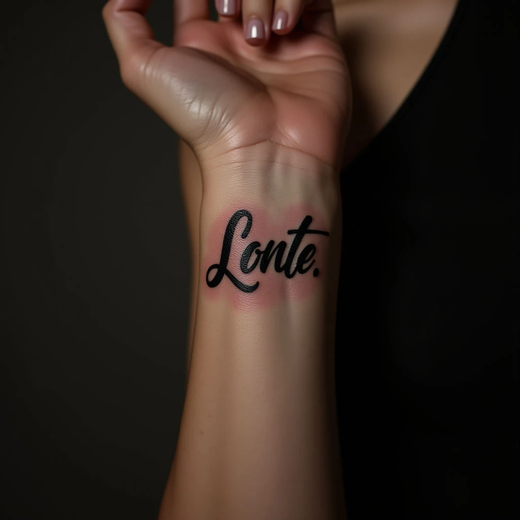 Name Tattoo Ideas on Hand: Old School Style Inspiration