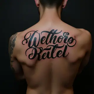 Positive Words for Tattoos: Inspiring Lettering Designs