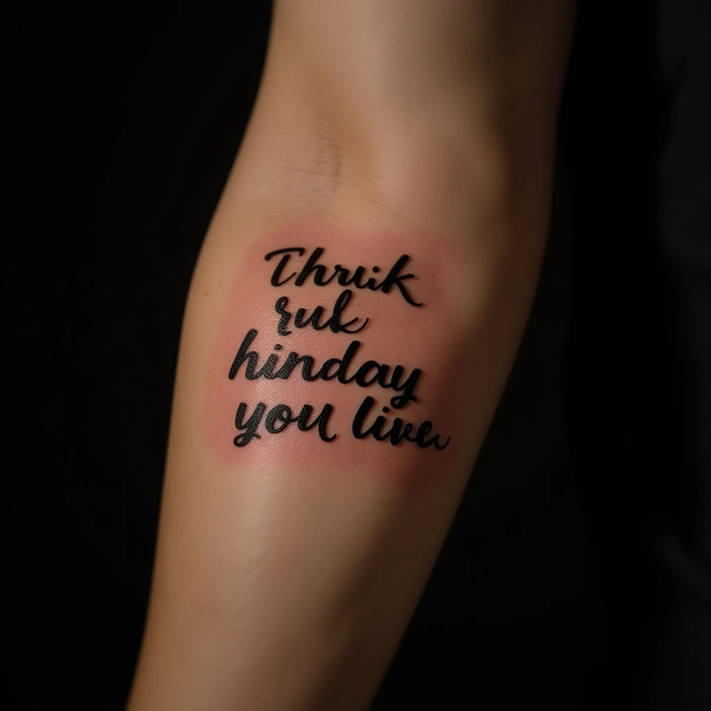 Meaningful Quote Tattoos on Your Hand: Inspiring Designs