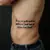 Rib Cage Lettering Tattoos for Men: Inspiring Quotes & Designs